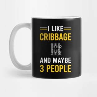 3 People Cribbage Crib Mug